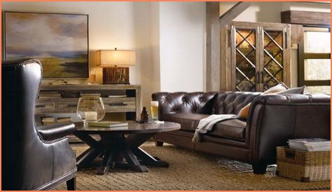 Can you mix leather sofa with fabric chairs?